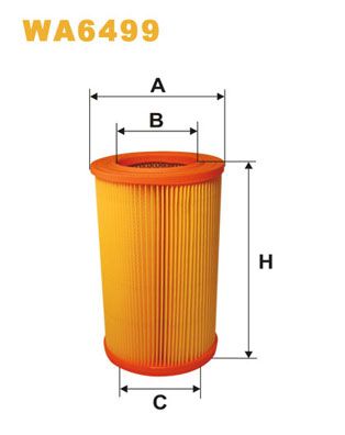 WIX FILTERS Ilmansuodatin WA6499